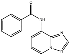 N-[1,2,4]TRIAZOLO[1,5-A]PYRIDIN-8-YLBENZENECARBOXAMIDE Struktur