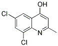 6,8-DICHLORO-2-METHYL-4(1H)-QUINOLINONE Struktur