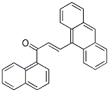 3-(9-ANTHRYL)-1-(1-NAPHTHYL)PROP-2-EN-1-ONE Struktur