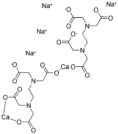 ETHYLENEDIAMINETETRAACETIC ACID SODIUM DICALCIUM SALT Structure