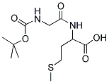 BOC-GLY-DL-MET-OH Struktur