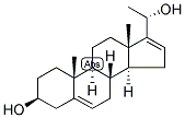 5,16-PREGNADIEN-3-BETA, 20-ALPHA-DIOL Struktur