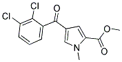 METHYL 4-(2,3-DICHLOROBENZOYL)-1-METHYL-1H-PYRROLE-2-CARBOXYLATE Struktur