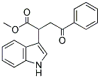 METHYL 2-INDOL-3-YL-4-OXO-4-PHENYLBUTANOATE Struktur