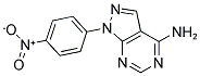 1-(4-NITROPHENYL)-1H-PYRAZOLO[3,4-D]PYRIMIDIN-4-AMINE Struktur