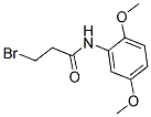 N1-(2,5-DIMETHOXYPHENYL)-3-BROMOPROPANAMIDE Struktur