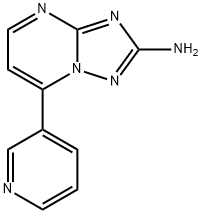 7-(3-PYRIDINYL)[1,2,4]TRIAZOLO[1,5-A]PYRIMIDIN-2-AMINE Struktur