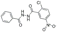 N'1-BENZOYL-2-CHLORO-5-NITROBENZENE-1-CARBOHYDRAZIDE Struktur