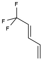 5,5,5-TRIFLUORO-1,3-PENTADIENE (E) Struktur