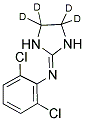 CLONIDINE (4,4,5,5-IMIDAZOLINE-D4) Struktur