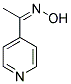 1-PYRIDIN-4-YL-ETHANONE OXIME Struktur