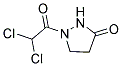 1-(2,2-DICHLOROACETYL)TETRAHYDRO-3H-PYRAZOL-3-ONE Struktur