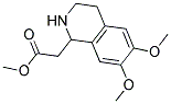 (6,7-DIMETHOXY-1,2,3,4-TETRAHYDRO-ISOQUINOLIN-1-YL)-ACETIC ACID METHYL ESTER Struktur