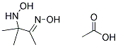 2-HYDROXYAMINO-3-HYDROXYIMINO-2-METHYLBUTANE ACETATE Struktur