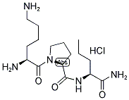 H-LYS-PRO-NVA-NH2 HCL Struktur