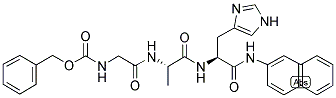 Z-GLY-ALA-HIS-BETANA Struktur