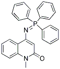 1-METHYL-4-[(1,1,1-TRIPHENYL-LAMBDA5-PHOSPHANYLIDENE)AMINO]-1,2-DIHYDROQUINOLIN-2-ONE Struktur