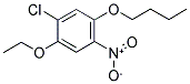 1-BUTOXY-5-CHLORO-4-ETHOXY-2-NITROBENZENE Struktur