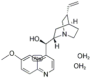 (-)-QUININE 2H2O Struktur