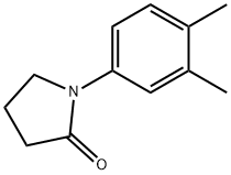 1-(3,4-DIMETHYLPHENYL)-2-PYRROLIDINONE Struktur