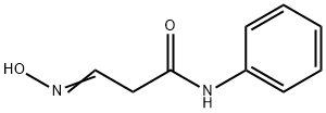 3-(HYDROXYIMINO)-N-PHENYLPROPANAMIDE Struktur