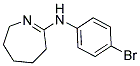 (4-BROMO-PHENYL)-(4,5,6,7-TETRAHYDRO-3H-AZEPIN-2-YL)-AMINE Struktur