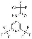 N1-[3,5-DI(TRIFLUOROMETHYL)PHENYL]-2-CHLORO-2,2-DIFLUOROACETAMIDE Struktur