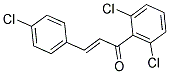 3-(4-CHLOROPHENYL)-1-(2,6-DICHLOROPHENYL)PROP-2-EN-1-ONE Struktur