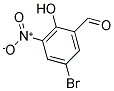 5-BROMO-2-HYDROXY-3-NITRO-BENZALDEHYDE Struktur