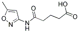 5-[(5-METHYLISOXASOL-3-YL)AMINO]-5-OXOPENTANOIC ACID Struktur