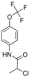 2-CHLORO-N-(4-(TRIFLUOROMETHOXY)PHENYL)PROPANAMIDE Struktur