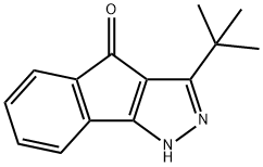 3-(TERT-BUTYL)INDENO[3,2-C]PYRAZOL-4-ONE Struktur