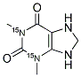 THEOPHYLLINE (1,3-15N2) Struktur