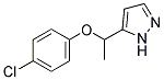 4-CHLOROPHENYL 1-(1H-PYRAZOL-5-YL)ETHYL ETHER Struktur