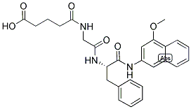 GLUTARYL-GLY-PHE-4M-BETA-NA Struktur