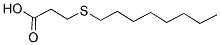 3-N-OCTYLSULFANYLPROPIONIC ACID Struktur