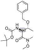 BOC-THR(BZL)-N(OCH3)CH3 Struktur