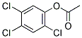 2,4,5-TRICHLOROPHENOL ACETATE Struktur