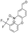 3-NITRO-4-[3-(TRIFLUOROMETHYL)PHENOXY]BENZENECARBALDEHYDE Struktur