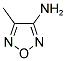 4-METHYL-1,2,5-OXADIAZOL-3-AMINE Struktur