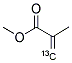 METHYL METHACRYLATE (METHYLENE-13C) Struktur