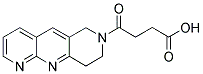 4-(8,9-DIHYDROPYRIDO[2,3-B]-1,6-NAPHTHYRIDIN-7(6H)-YL)-4-OXOBUTANOIC ACID Struktur