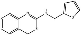 N-(2-THIENYLMETHYL)-4H-3,1-BENZOTHIAZIN-2-AMINE Struktur