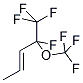 4,5,5,5-TETRAFLUORO-4-TRIFLUOROMETHOXY-2-PENTENE Struktur