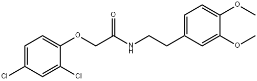 2-(2,4-DICHLOROPHENOXY)-N-(2-(3,4-DIMETHOXYPHENYL)ETHYL)ETHANAMIDE