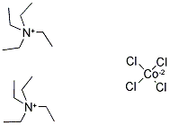 TETRAETHYLAMMONIUM TETRACHLOROCOBALTATE(II) Struktur