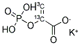 PHOSPHOENOL PYRUVATE, POTASSIUM SALT (2,3-13C2) Struktur