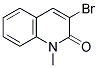 3-BROMO-1-METHYLQUINOLIN-2(1H)-ONE Struktur