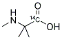 METHYLAMINOBUTYRIC ACID, ALPHA-, [1-14C] Struktur