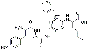 TYR-D-ALA-GLY-PHE-NLE Struktur